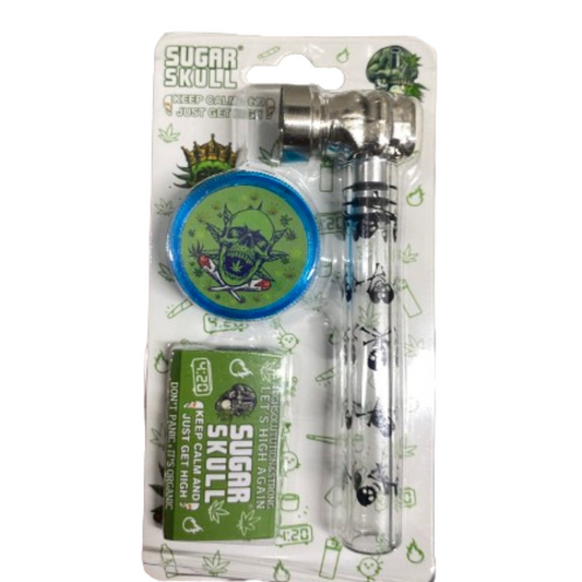Sugar Skull smoke pipe